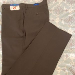 Men’s dress slacks 100% wool slim fit unhemmed
